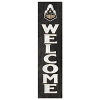 Purdue Boilermakers 12'' x 48'' Welcome Outdoor Leaner