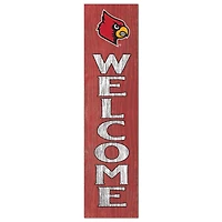 Louisville Cardinals 12'' x 48'' Welcome Leaner
