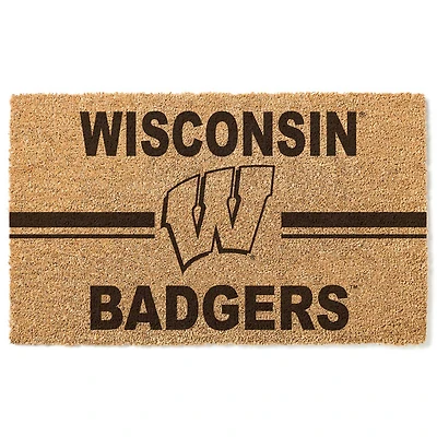 Wisconsin Badgers 18" x 30" Team Logo Doormat