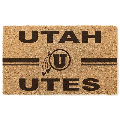 Utah Utes 18" x 30" Team Logo Doormat