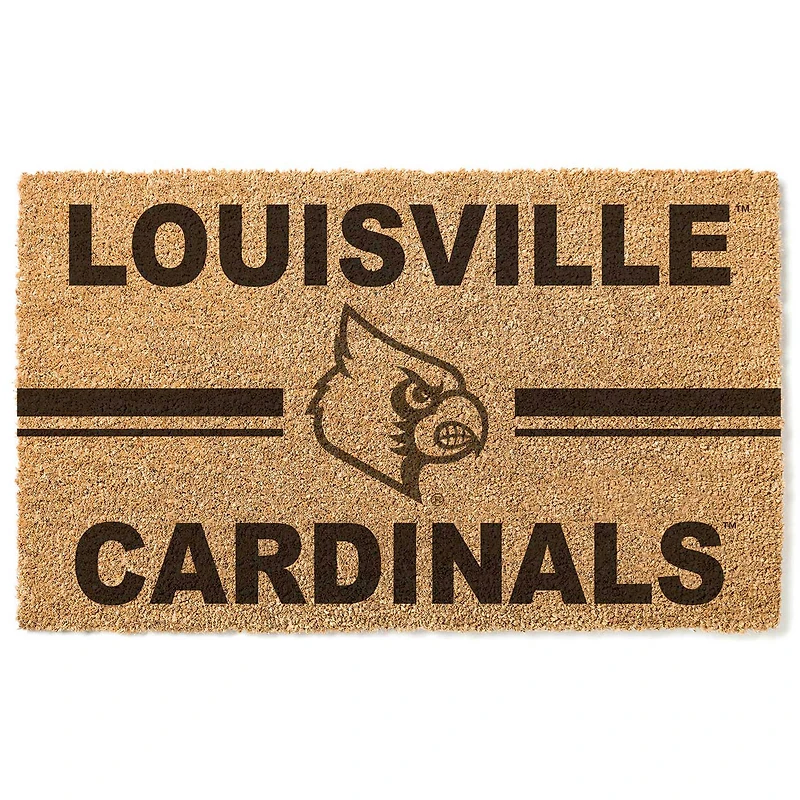 Louisville Cardinals 18" x 30" Team Logo Doormat