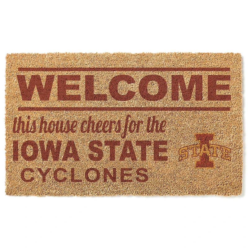 Iowa State Cyclones 18" x 30" Welcome Doormat