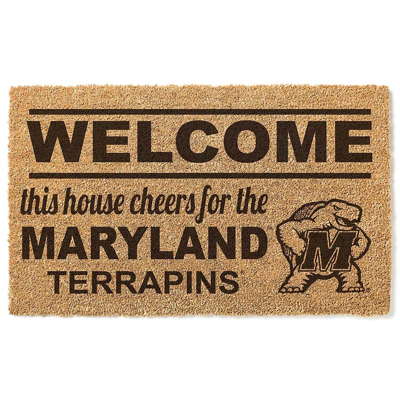 Maryland Terrapins 18" x 30" Welcome Doormat