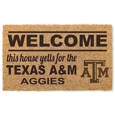 Texas A&M Aggies 18" x 30" Welcome Doormat