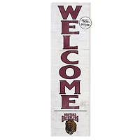 Montana Grizzlies 10'' x 35'' Indoor/Outdoor Welcome Sign