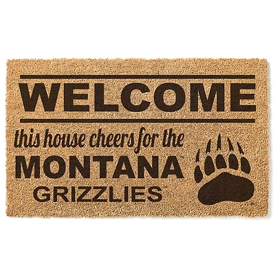Montana Grizzlies 18" x 30" Welcome Doormat