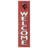 Rutgers Scarlet Knights 12'' x 48'' Welcome Outdoor Leaner