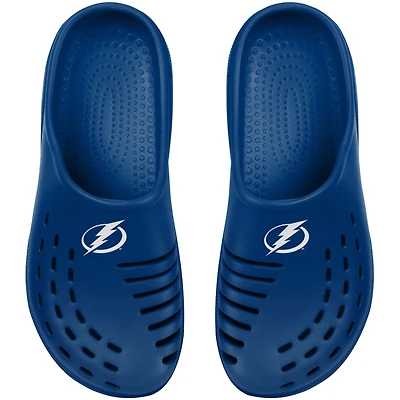 Youth FOCO Blue Tampa Bay Lightning Sunny Day Clogs