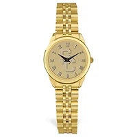 Women's Gold USC Trojans Medallion Rolled Link Bracelet Wristwatch