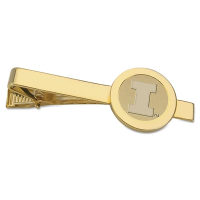 Gold Illinois Fighting Illini Tie Bar