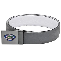 Gray Florida Gators Reversible Leather Belt