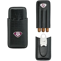Black Texas A&M Aggies Cigar Case