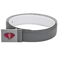 Gray Arizona State Sun Devils Reversible Leather Belt