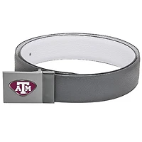 Gray Texas A&M Aggies Reversible Leather Belt