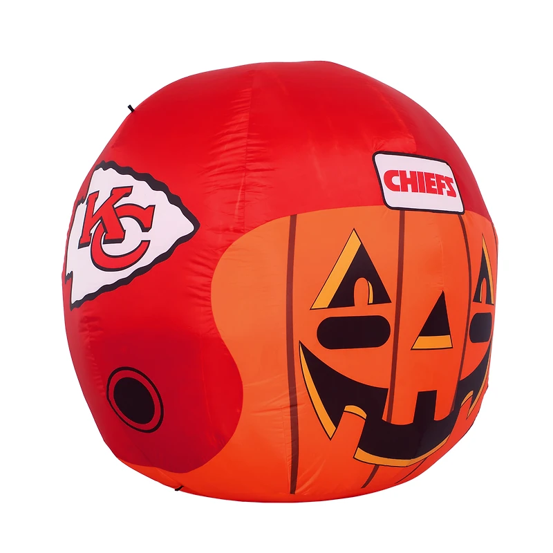 Kansas City Chiefs 4' Inflatable Jack-O'-Helmet