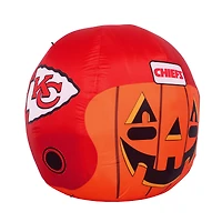 Kansas City Chiefs 4' Inflatable Jack-O'-Helmet