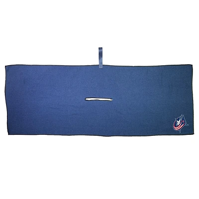 Navy Columbus Blue Jackets 16'' x 40'' Microfiber Golf Towel