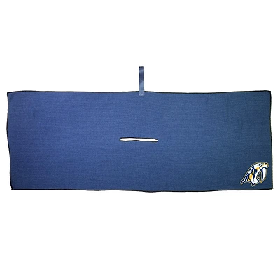 Navy Nashville Predators 16'' x 40'' Microfiber Golf Towel