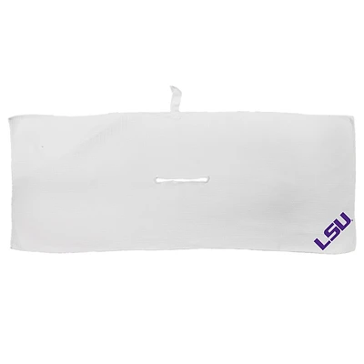 White LSU Tigers 16'' x 40'' Microfiber Golf Towel
