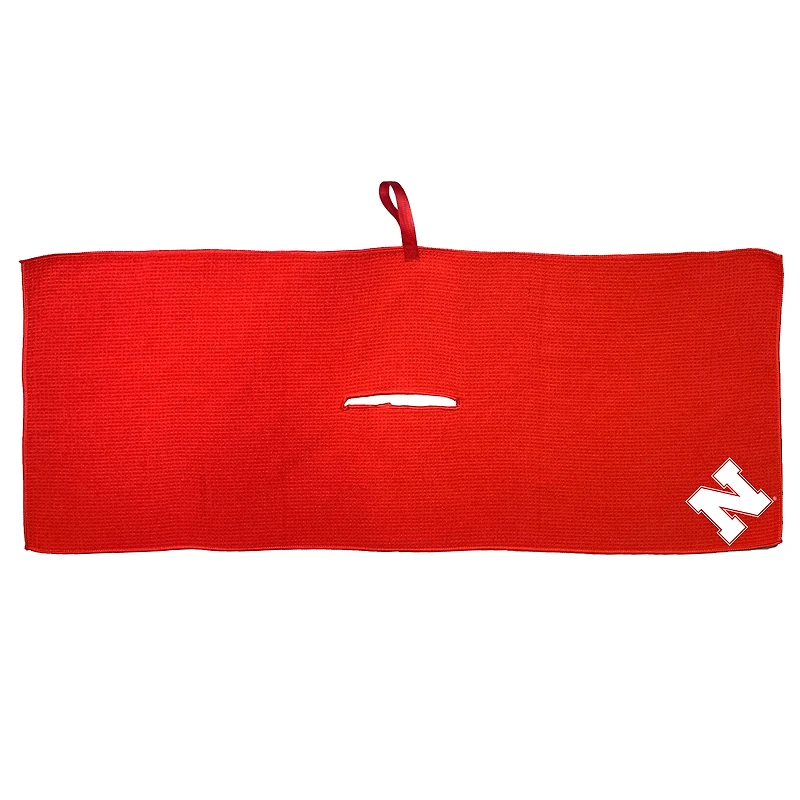 Scarlet Nebraska Huskers 16'' x 40'' Microfiber Golf Towel