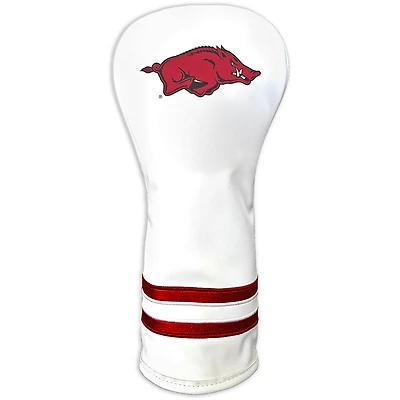 White Arkansas Razorbacks Driver Headcover