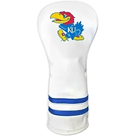 White Kansas Jayhawks Driver Headcover