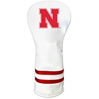 White Nebraska Huskers Driver Headcover