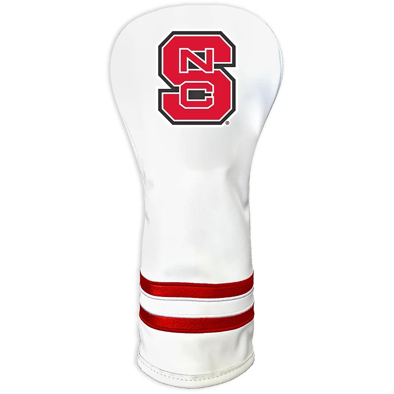 White NC State Wolfpack Driver Headcover