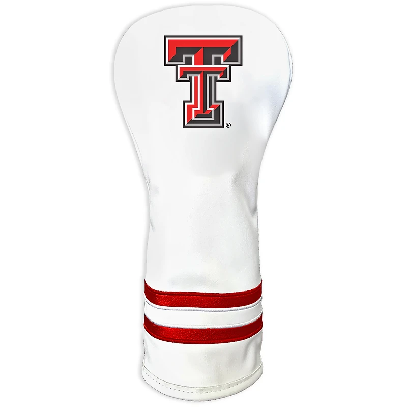 White Texas Tech Red Raiders Driver Headcover