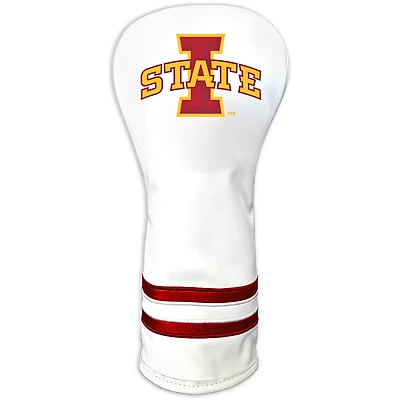 White Iowa State Cyclones Driver Headcover