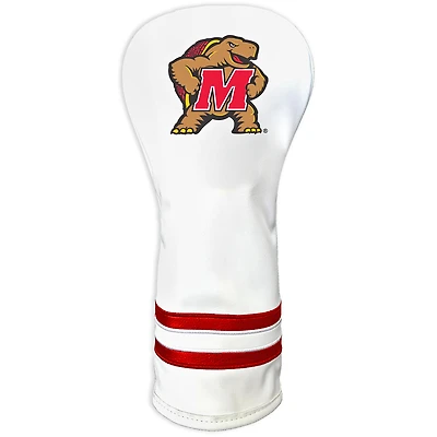 White Maryland Terrapins Driver Headcover