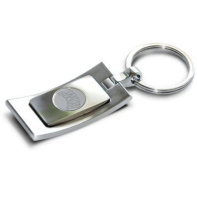 Silver UNLV Rebels Key Ring