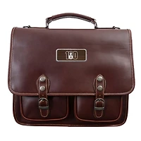 Brown Texas A&M Aggies 12th Man Centennial Logo Plate Sabino Canyon Briefcase
