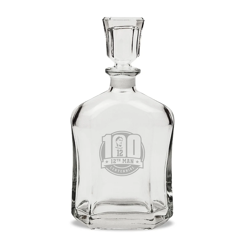 Texas A&M Aggies 12th Man Centennial 23.75oz. Crystal Decanter