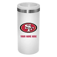 San Francisco 49ers 12oz. Personalized Slim Can Holder