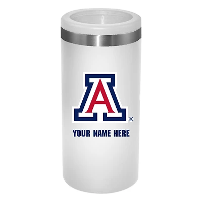 Arizona Wildcats 12oz. Personalized Slim Can Holder
