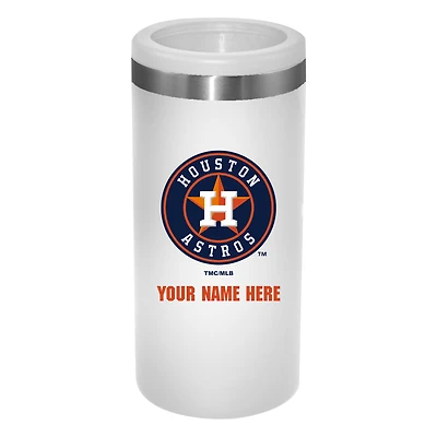 Houston Astros 12oz. Personalized Slim Can Holder