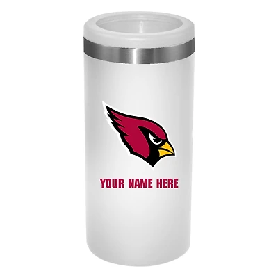 Arizona Cardinals 12oz. Personalized Slim Can Holder