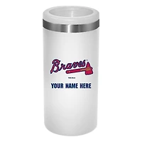 Atlanta Braves 12oz. Personalized Slim Can Holder