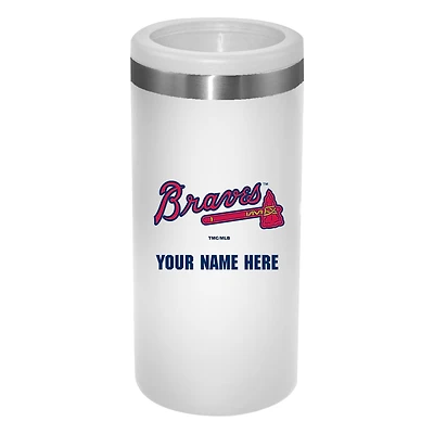 Atlanta Braves 12oz. Personalized Slim Can Holder