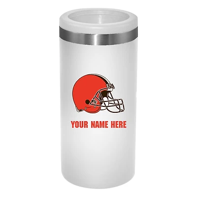 Cleveland Browns 12oz. Personalized Slim Can Holder