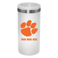 Clemson Tigers 12oz. Personalized Slim Can Holder