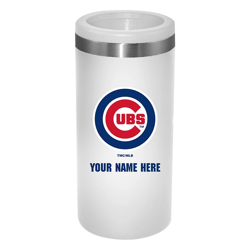 Chicago Cubs 12oz. Personalized Slim Can Holder