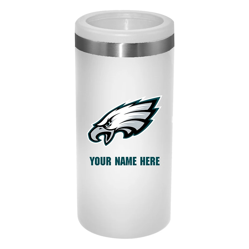 Philadelphia Eagles 12oz. Personalized Slim Can Holder
