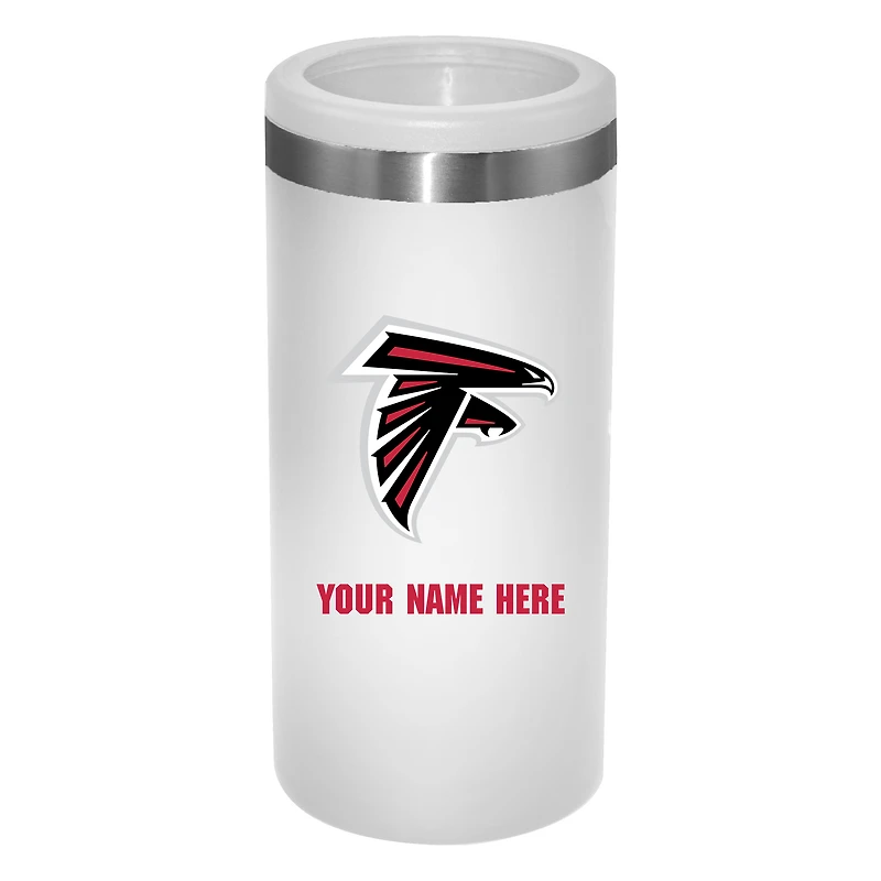Atlanta Falcons 12oz. Personalized Slim Can Holder