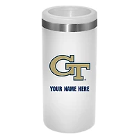 Georgia Tech Yellow Jackets 12oz. Personalized Slim Can Holder
