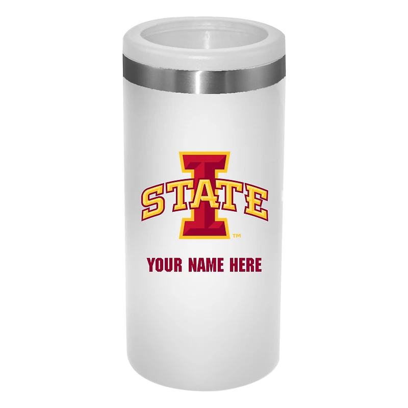 Iowa State Cyclones 12oz. Personalized Slim Can Holder