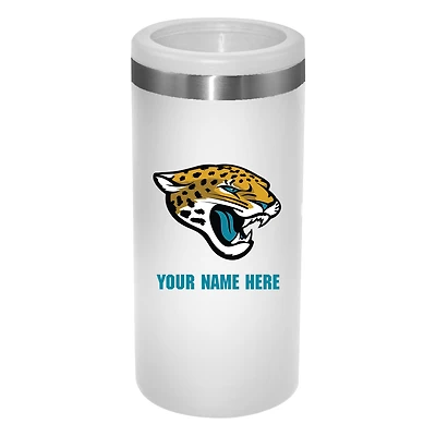 Jacksonville Jaguars 12oz. Personalized Slim Can Holder