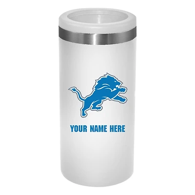 Detroit Lions 12oz. Personalized Slim Can Holder