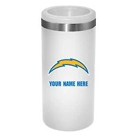 Los Angeles Chargers 12oz. Personalized Slim Can Holder